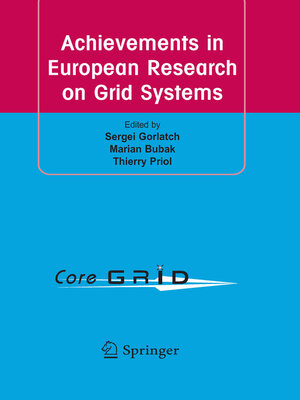cover image of Achievements in European Research on Grid Systems